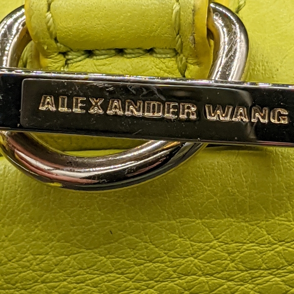 Alexander Wang Bags Authentic Alexander Wang Neon Yellow Rocco Bag Poshmark